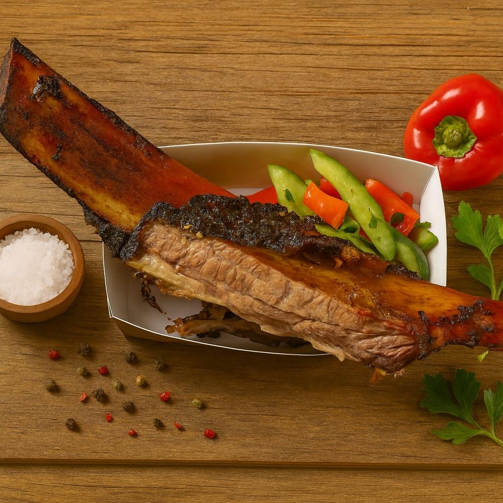 אסאדו מעושן ברוטב ברביקיו וצ'יפוטלה